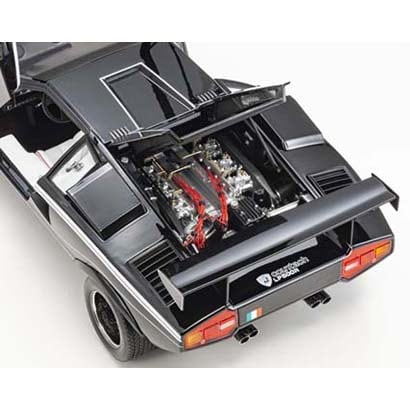 Kyosho KS08617BK 1/12 Lamborghini Countach LP500R Black [Diecast Model Car] - image 4