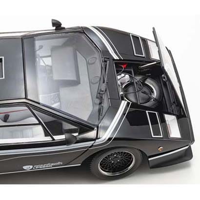 Kyosho KS08617BK 1/12 Lamborghini Countach LP500R Black [Diecast Model Car] - image 6