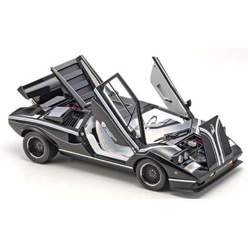 Kyosho KS08617BK 1/12 Lamborghini Countach LP500R Black [Diecast Model Car] - image 7