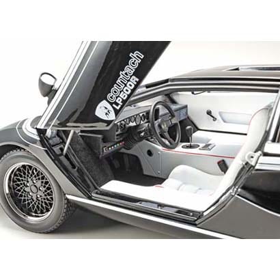 Kyosho KS08617BK 1/12 Lamborghini Countach LP500R Black [Diecast Model Car] - image 11
