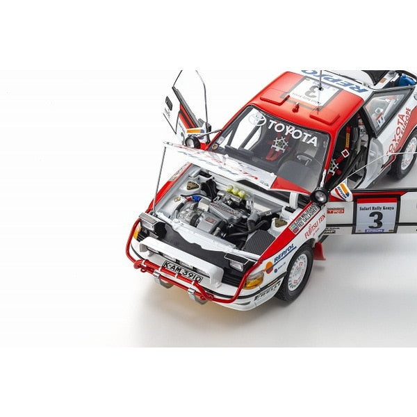 Kyosho KS08961A 1/18 Toyota Celica GT-FOUR ST165 1990 Safari Rally #3 [Diecast Model Car] - image 5