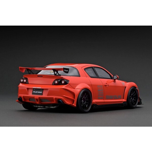 Ignition Model IG3176 1/18 Mazda RX-8 SE3P RE Amemiya Orange [Resin Model Car] - image 2