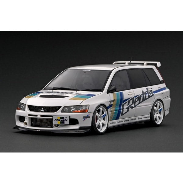 Ignition Model IG2775 1/18 Mitsubishi Lancer Evolution Wagon CT9W White [Resin Model Car] - image 1