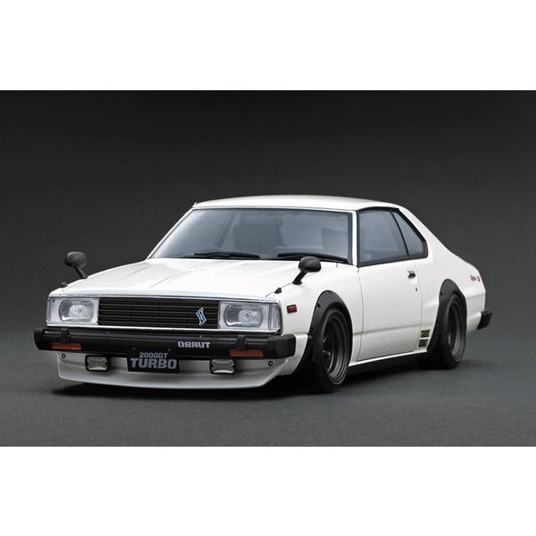 Ignition Model IG3476 1/18 Nissan Skyline 2000 Turbo GT-ES C211 White [Resin Model Car] - image 1