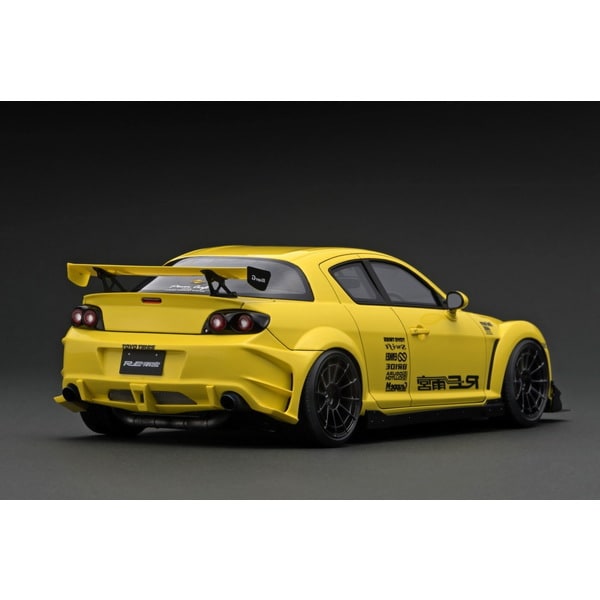 Ignition Model IG3177 1/18 Mazda RX-8 SE3P RE Amemiya Yellow [Resin Model Car] - image 2