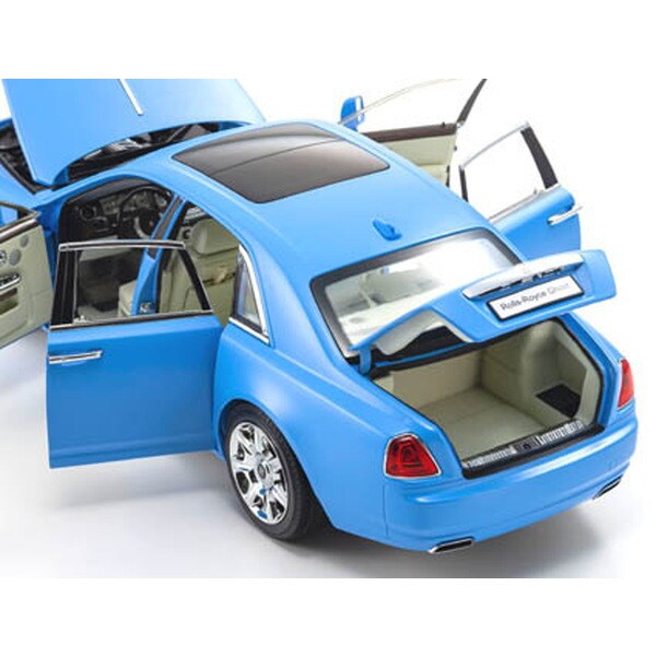 Kyosho KS08802LB 1/18 Rolls-Royce Ghost Light Blue [Diecast Model Car] - image 5