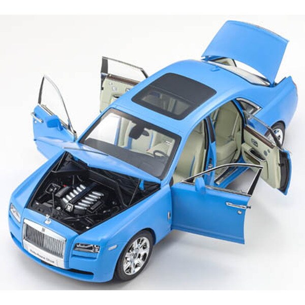 Kyosho KS08802LB 1/18 Rolls-Royce Ghost Light Blue [Diecast Model Car] - image 6