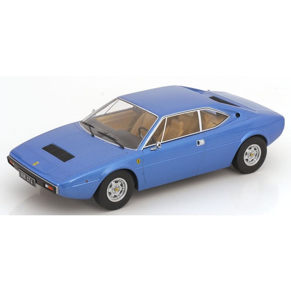 KK Scale KKDC181232 1/18 Ferrari 308 GT4 1974 Metallic Light Blue [Diecast Model Car] - image 1