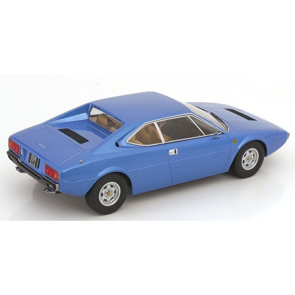 KK Scale KKDC181232 1/18 Ferrari 308 GT4 1974 Metallic Light Blue [Diecast Model Car] - image 2