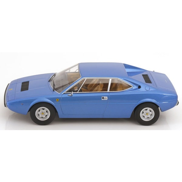KK Scale KKDC181232 1/18 Ferrari 308 GT4 1974 Metallic Light Blue [Diecast Model Car] - image 3