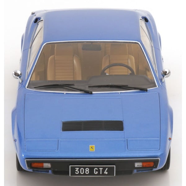 KK Scale KKDC181232 1/18 Ferrari 308 GT4 1974 Metallic Light Blue [Diecast Model Car] - image 4