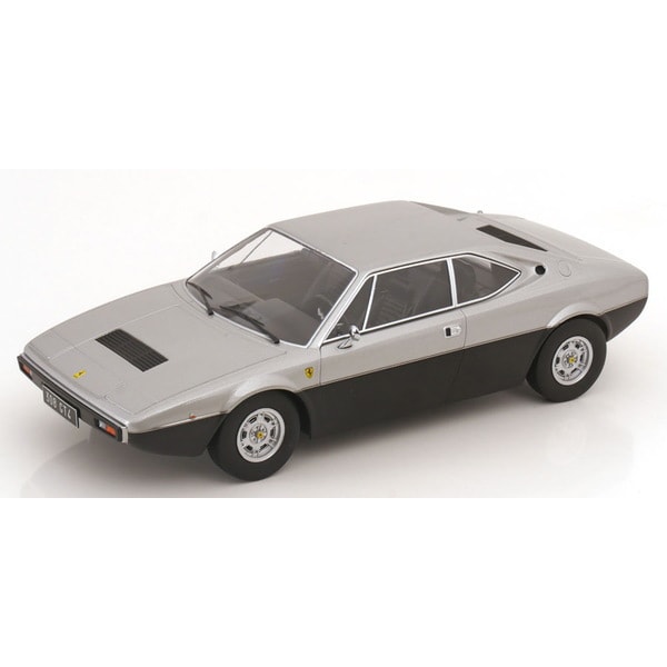 KK Scale KKDC181234 1/18 Ferrari 308 GT4 1974 Silver/Matte Black [Diecast Model Car] - image 1