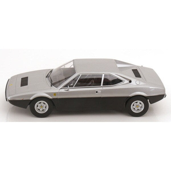 KK Scale KKDC181234 1/18 Ferrari 308 GT4 1974 Silver/Matte Black [Diecast Model Car] - image 3