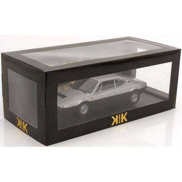 KK Scale KKDC181234 1/18 Ferrari 308 GT4 1974 Silver/Matte Black [Diecast Model Car] - image 6