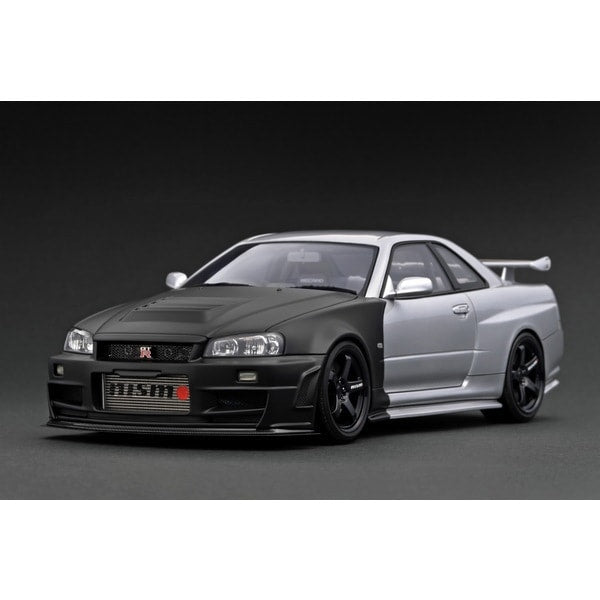 Ignition Model IG3638 1/18 Nismo R34 GT-R Z-tune Test 2004 Suzuka [Resin Model Car] - image 1