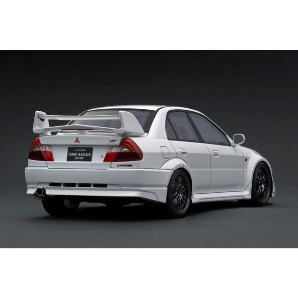 Ignition Model IG3663 1/18 Mitsubishi Lancer Evolution VI GSR T.M.E CP9A White [Resin Model Car] - image 2