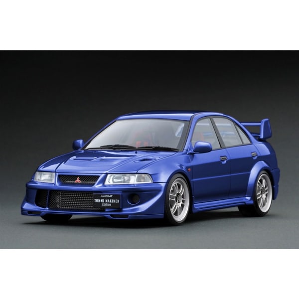Ignition Model IG3665 1/18 Mitsubishi Lancer Evolution VI GSR T.M.E CP9A Metallic Blue [Resin Model Car] - image 1