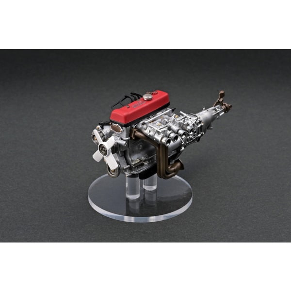 Ignition Model IG2714 1/18 Datsun Fairlady 2000 SR311 Yellow With Engine U20 Typewith Engine [Resin Model Car] - image 6