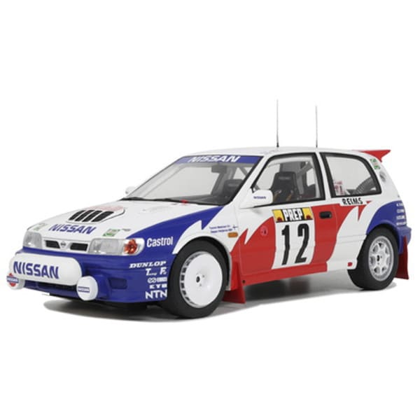 OTTO OTM461 1/18 Nissan Sunny GTI-R Monte Carlo Rally 1992 #12 [Resin Model Car] - image 1