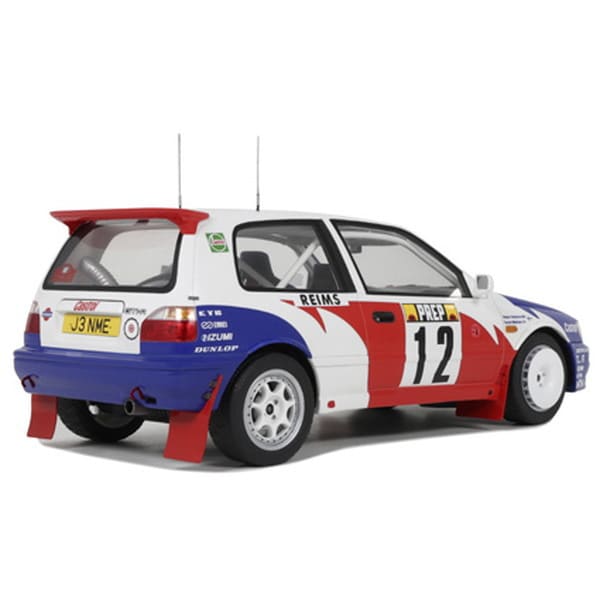 OTTO OTM461 1/18 Nissan Sunny GTI-R Monte Carlo Rally 1992 #12 [Resin Model Car] - image 3