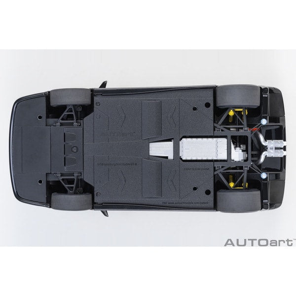 AUTOart 79137 1/18 Lamborghini Diablo GTR Black [Composite Diecast Model Car] - image 11