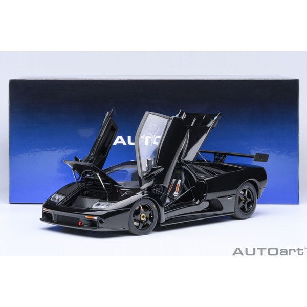 AUTOart 79137 1/18 Lamborghini Diablo GTR Black [Composite Diecast Model Car] - image 12
