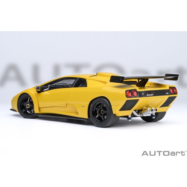 AUTOart 79138 1/18 Lamborghini Diablo GTR Yellow [Composite Diecast Model Car] - image 3