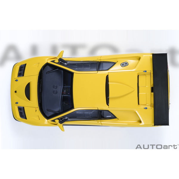 AUTOart 79138 1/18 Lamborghini Diablo GTR Yellow [Composite Diecast Model Car] - image 10