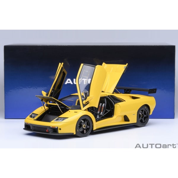 AUTOart 79138 1/18 Lamborghini Diablo GTR Yellow [Composite Diecast Model Car] - image 12