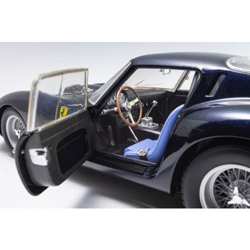 Kyosho KS08438H 1/18 Ferrari 250GTO (Dark Blue) [Diecast Model Car] - image 10