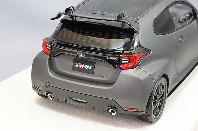 EIDOLON EML133A 1/18 Toyota GRMN Yaris Circuit Package 2022 Matte Steel