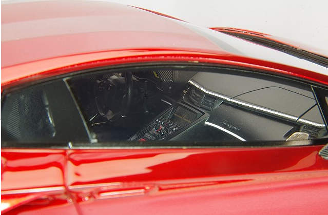 EIDOLON EML025C 1/18 Lamborghini Aventador SVJ 2018 Candy Red / Leighton Wheels