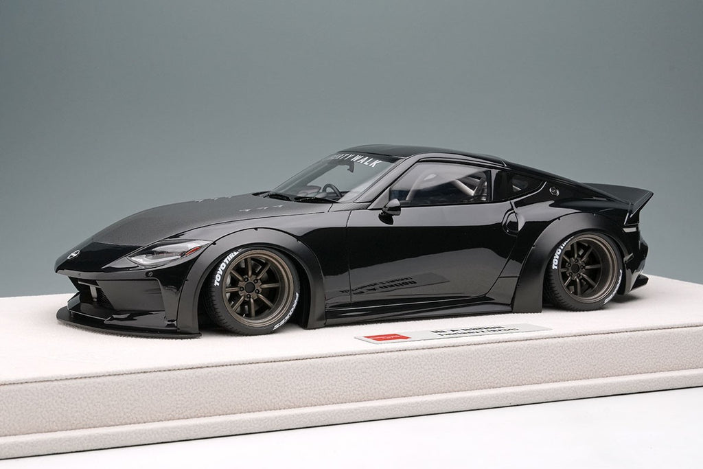 Make Up EIDOLON EML137D 1/18 LB nation Nissan Fairlady Z RZ34 Black Metallic
