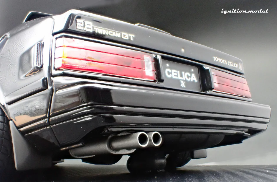 Ignition Model IG3531 1/18 Toyota Celica XX A60 Supra Watanabe Black Resin
