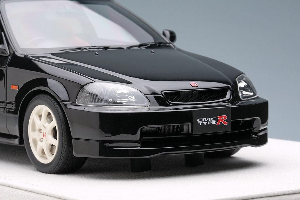 EIDOLON  EML115C 1/18 Honda Civic Type R EK9 1997 Starlight Black Pearl Resin