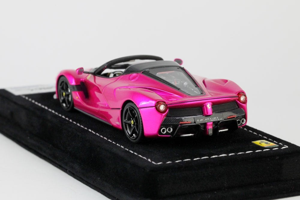Looksmart LS462SC 1/43 Ferrari LaFerrari Aperta 2016 Pink Flash Ltd 25pcs Resin