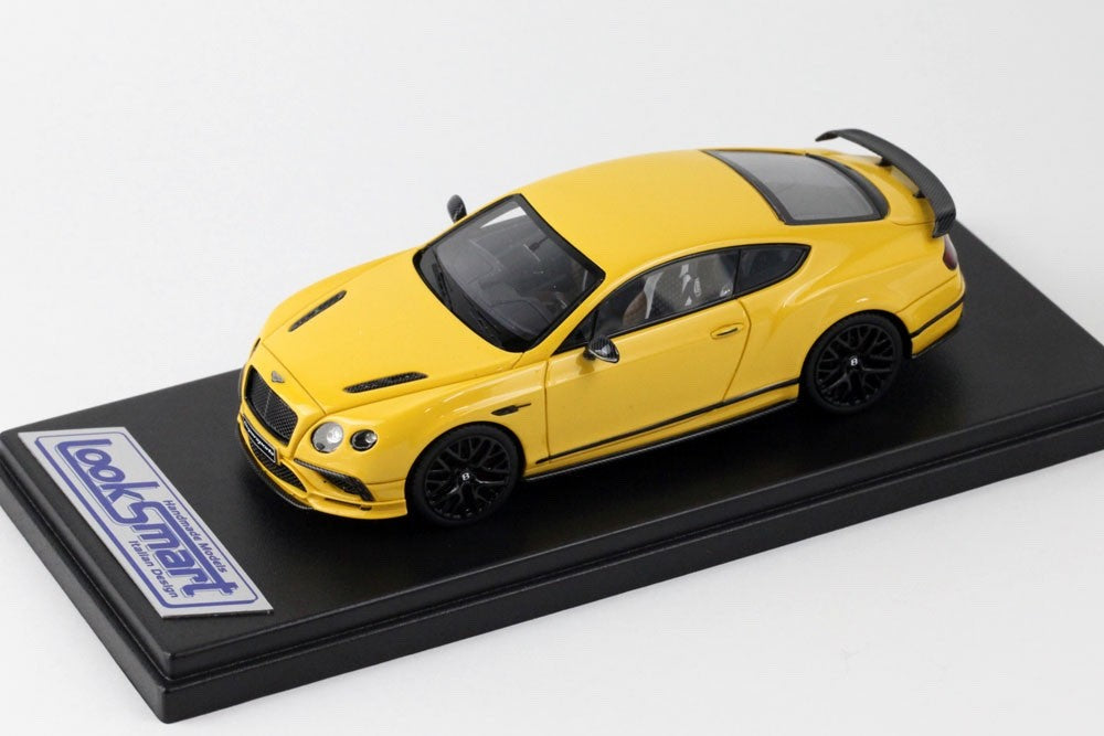 Looksmart LSBT12C 1/43 Bentley Continental Supersports 2017 Monaco Yellow Resin