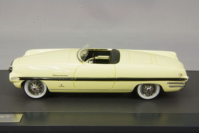 MATRIX MX50405-021 1/43 Dodge Firearrow II Concept Ghia Exner 1954 Yellow Resin