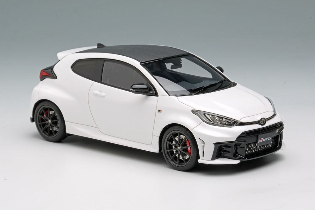 EIDOLON EM762B 1/43 Toyota GR Yaris RZ High Performance 2024 Platinum White Pear