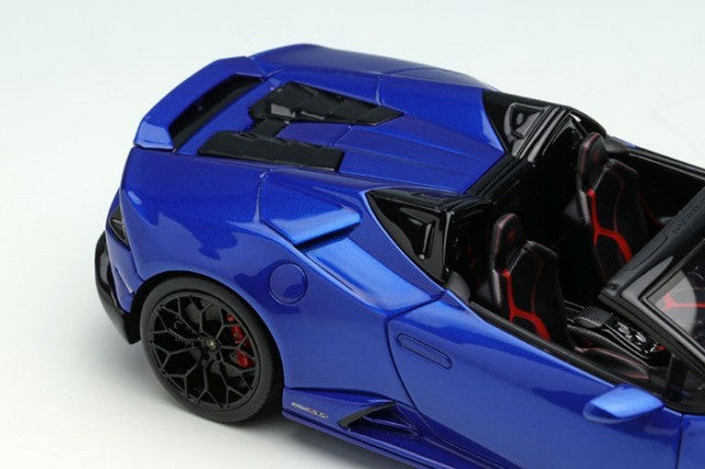 EIDOLON EM523A 1/43 Lamborghini Huracan EVO Spyder 2019 Blu Sideris Ltd 100pcs