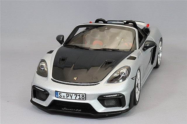 Norev NO187270 1/18 Porsche 718 Spyder RS 2023 Silver Die-cast