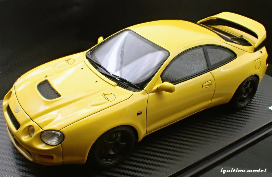Ignition Model IG3680 1/18 Toyota Celica GT-FOUR ST205 Yellow Resin