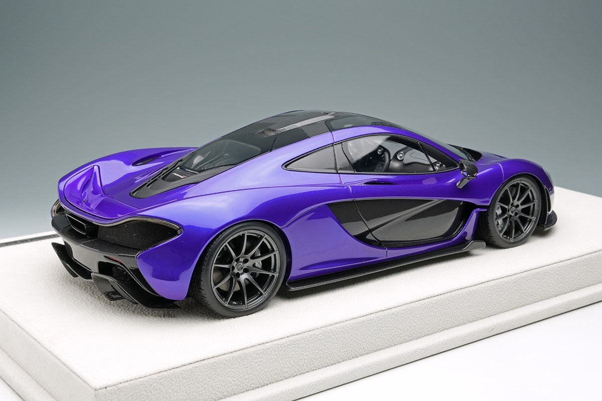 Make Up EIDOLON EML149F 1/18 McLaren P1 2013 Cadbury Purple Limited 60pcs