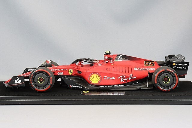 Looksmart LS18F1043 1/18 Ferrari F1-75 F1 British GP Silverstone 2022 Winner #55