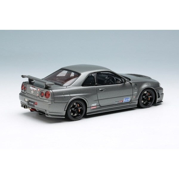 EIDOLON EM422A 1/43 Nissan Skyline GT-R NISMO BNR34 CRS Version 2011 Dark Metal