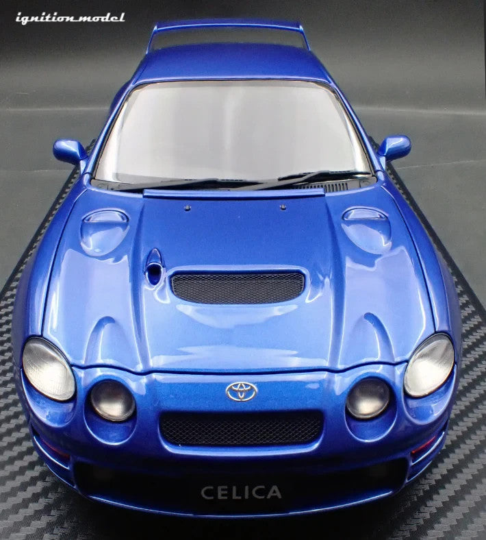 Ignition Model IG3676 1/18 Toyota Celica GT-FOUR ST205 Blue Resin