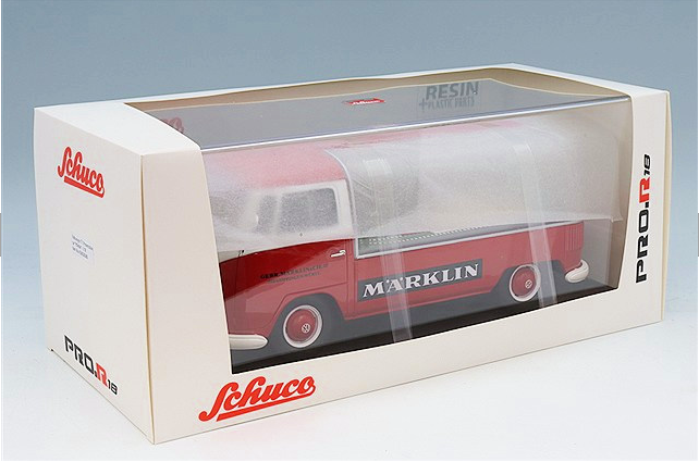 Schuco PRO.R18 SC450058300 1/18 Volkswagen T1 Marklin Promo Van Resin