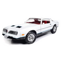 American Muscle AMM1318 1/18 1977 Pontiac Firebird Formula Cameo White Die-Cast