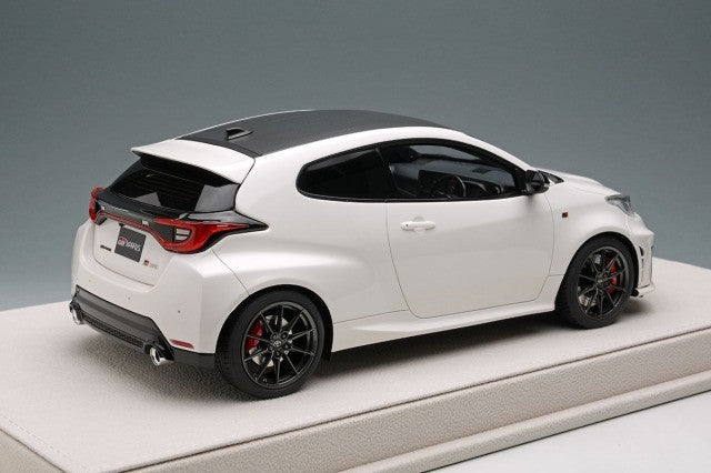 EIDOLON EML182B 1/18 Toyota GR Yaris RZ 2024 Platinum White Resin