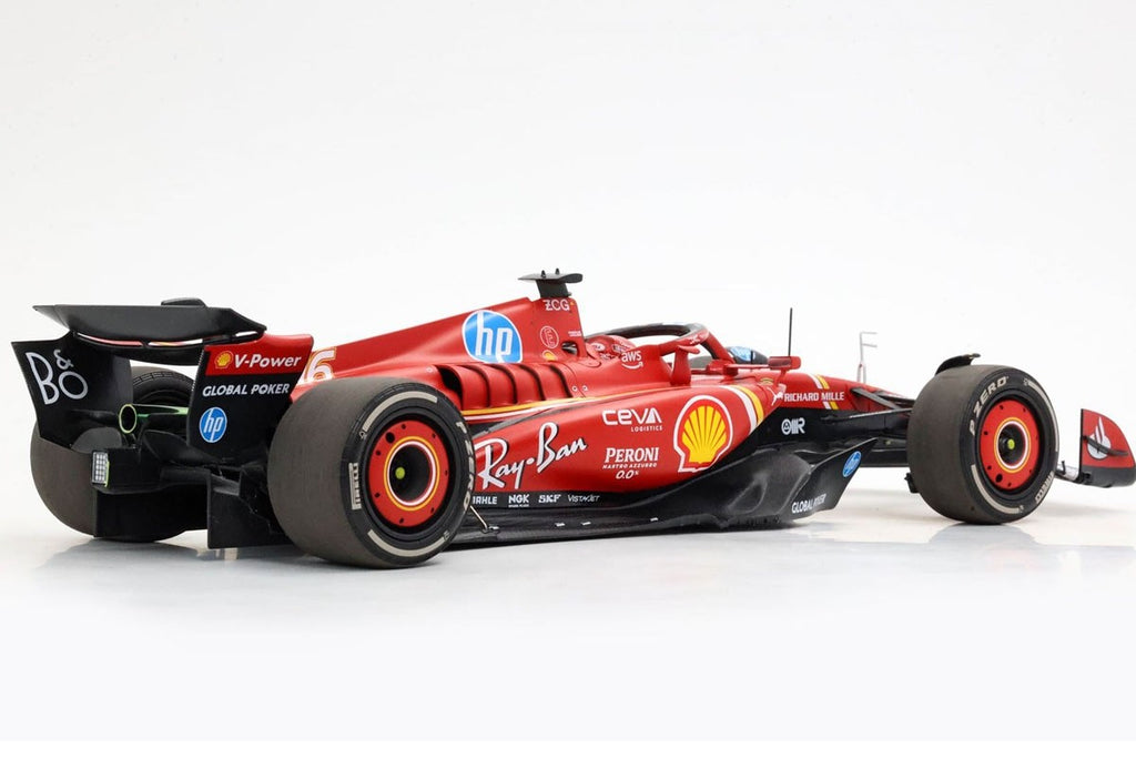 BBR BBR241816EDIE 1/18 Ferrari SF-24 2024 US GP Austin C.Leclerc Winner Diecast